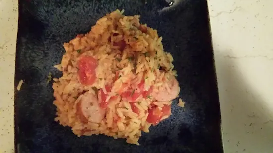 Fiesta #Rice With Smoked Sausage #Recipe featuring Success Jasmine Rice