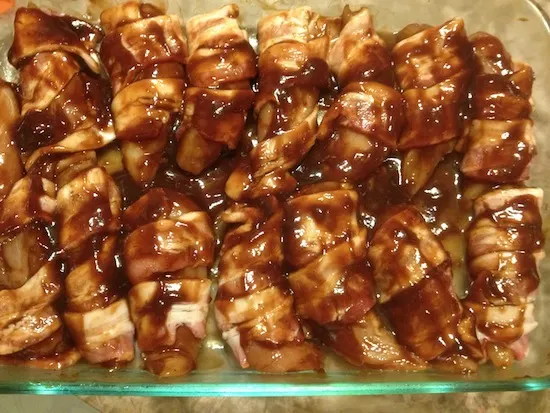 BBQ Bacon Wrapped Chicken Tenders Recipe