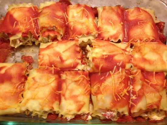 Chicken Bacon And Cheese Lasagna Rollups Recipe