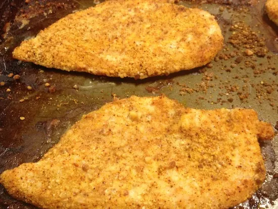 Chili Parm Chicken Cutlets Recipe
