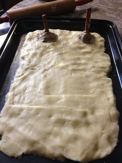 How To Make A Giant Football Field Cookie