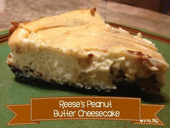 Reese's Peanut Butter #Cheesecake #Recipe