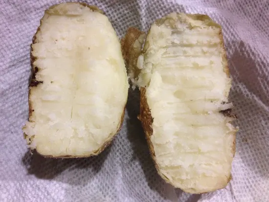 My #Recipe How To Make A Stuffed Twice Baked #Potato In The Microwave