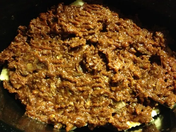 Crockpot Pulled Pork And Ravioli