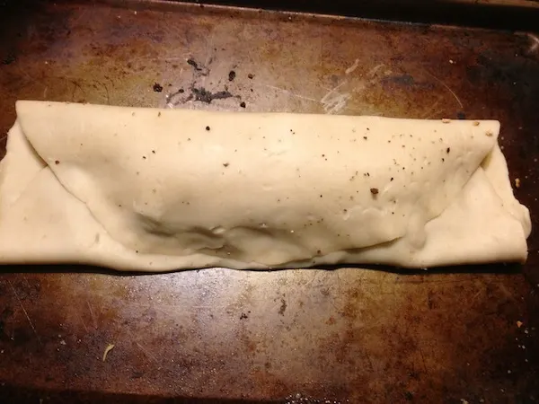 Pretzel Crusted Cheese Steak Sandwich Pocket Recipe