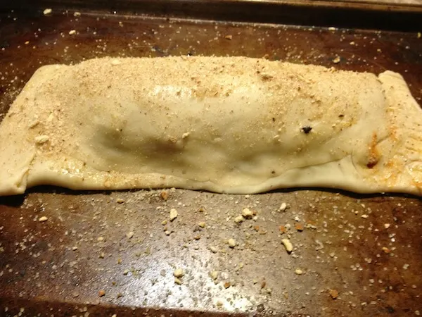 Pretzel Crusted Cheese Steak Sandwich Pocket Recipe