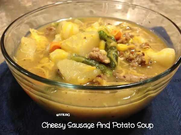Cheesy Sausage And Potato Soup