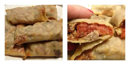 Sausage And Cheese Egg Rolls