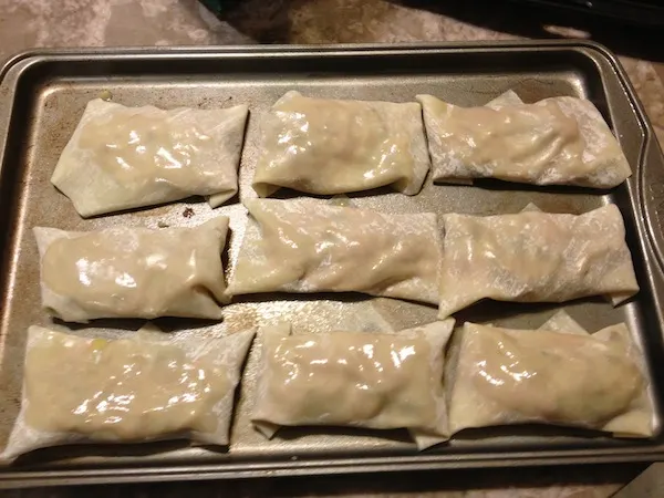 Sausage And Cheese Egg Rolls