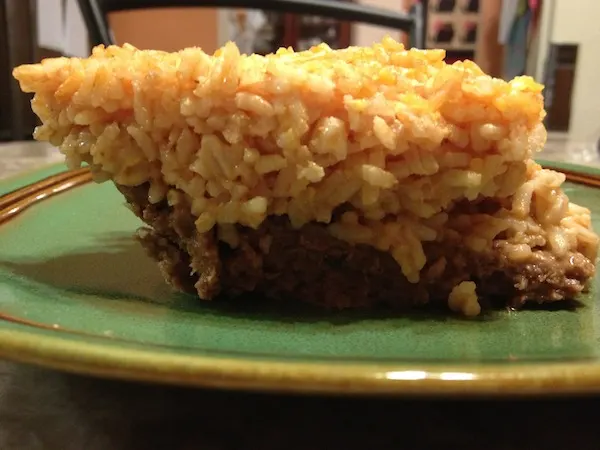 Meatloaf Rice Pie