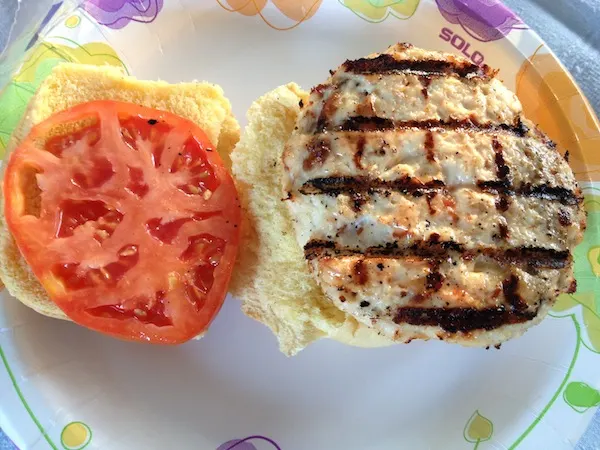 BBQ Bacon Chicken Burger recipe