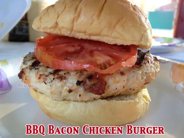BBQ Bacon Chicken Burger recipe