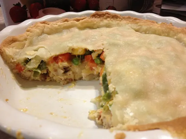 EasyCheesyBaconChickenPotPie7