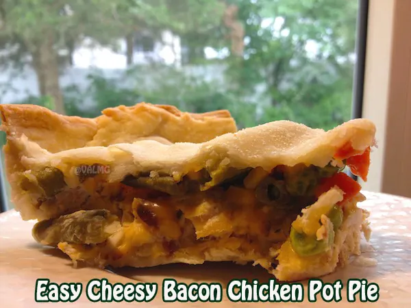 Easy Cheesy Bacon & Chicken Pot Pie