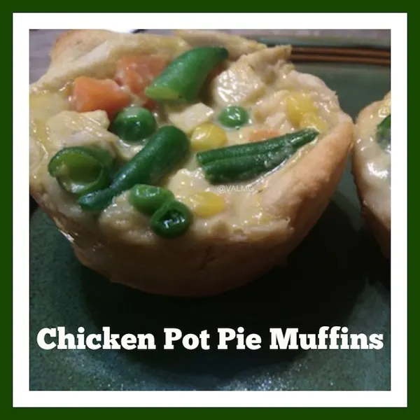 Chicken Pot Pie Muffins