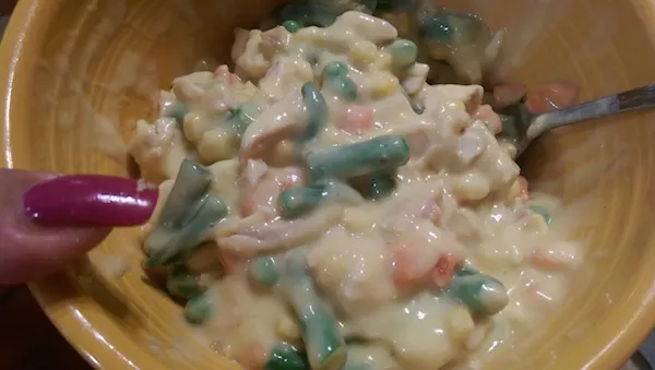 Chicken Pot Pie Muffins