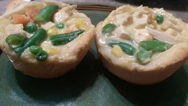 Chicken Pot Pie Muffins