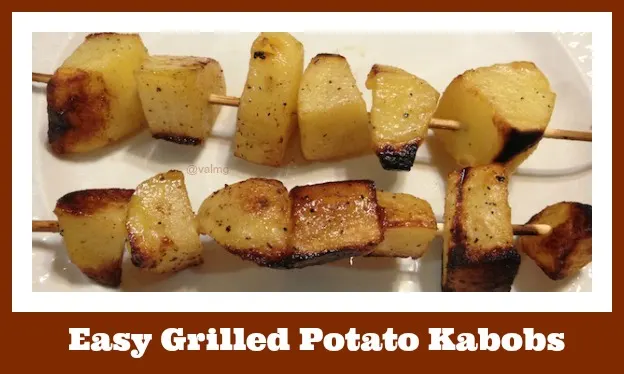 Easy Grilled Potato Kabobs recipe