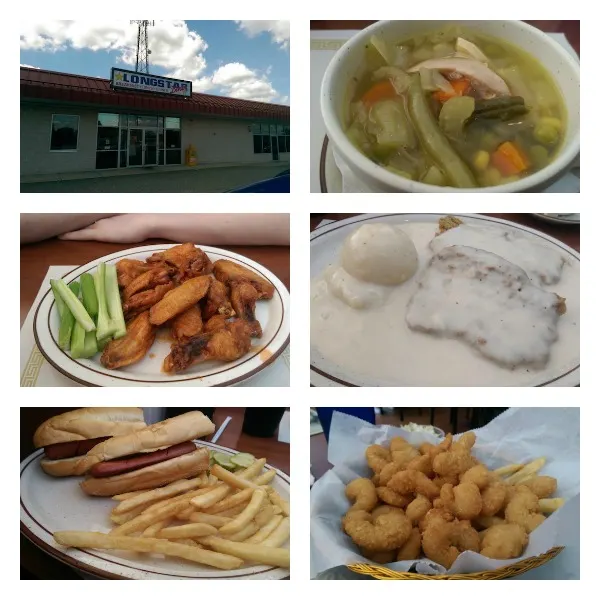 Longstar Diner Collage