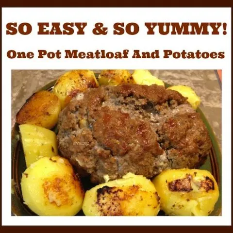 One Pot Meatloaf And Potatoes #Recipe For The Ninja Cooking System