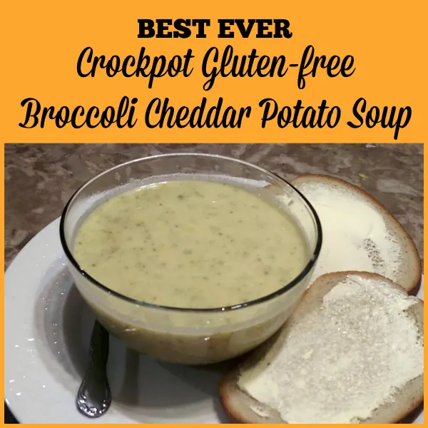 Crock-Pot Gluten-Free Broccoli Cheddar Potato Soup Recipe