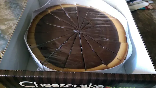 Gourmet Gift Baskets cheesecake