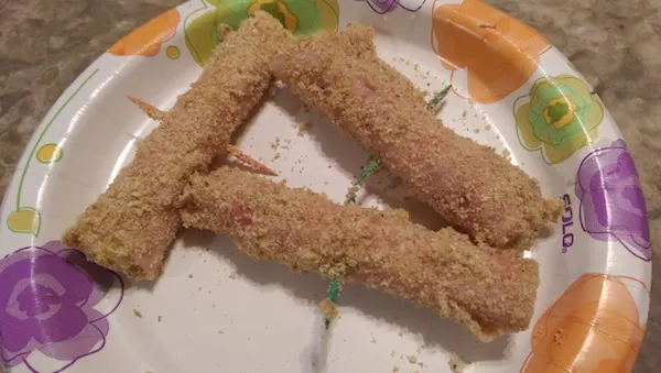 Homemade Ham And Mozzarella Sticks Recipe