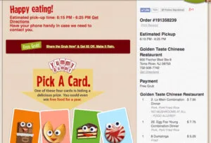 GrubHub Online And Mobile Food Ordering