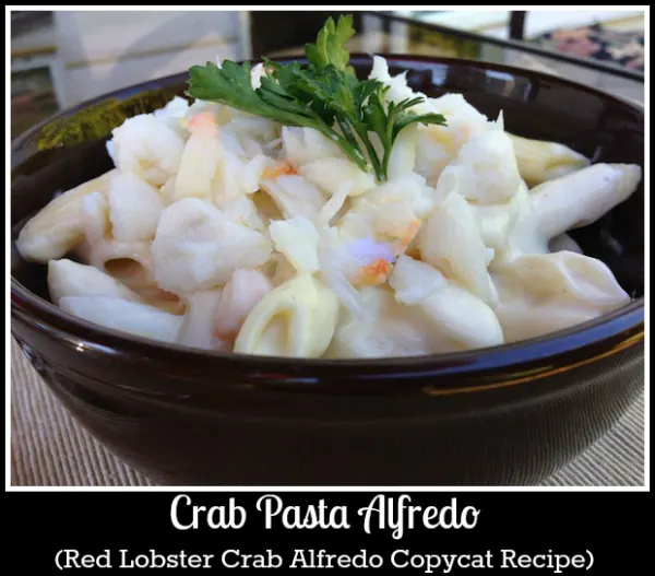 Crab Pasta Alfredo (Red Lobster Crab Alfredo Copycat Recipe)