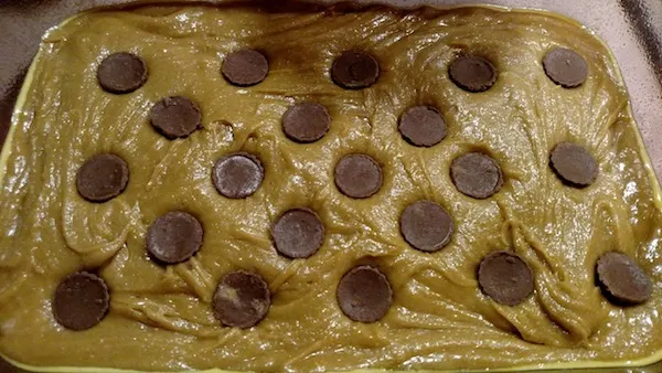 Homemade Peanut Butter Blondies Recipe