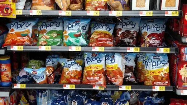 Walmart Gluten-free Quaker Popped Snacks