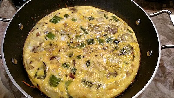 Gluten-free Sausage Peppers And Onion Frittata
