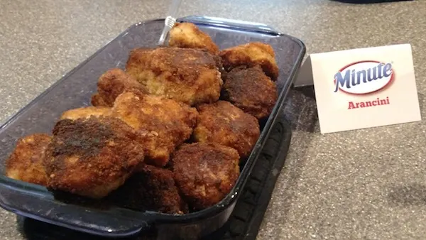Minute Rice arancini - #MinuteMeals event #sponsored