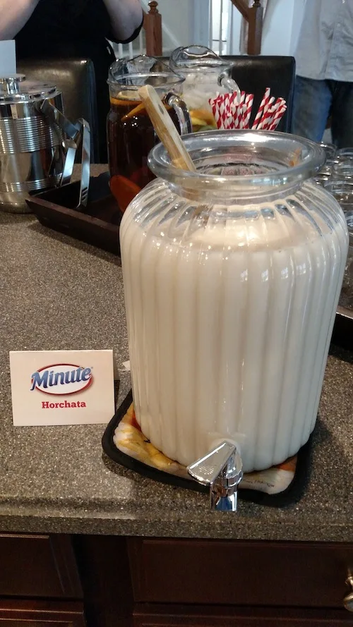 Minute Rice Horchata - #MinuteMeals event #sponsored