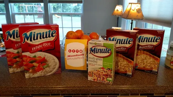 Minute Rice #MinuteMeals event #sponsored