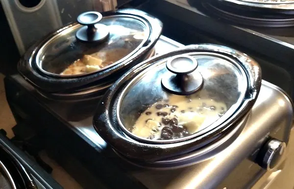 fudge in Crock-Pot