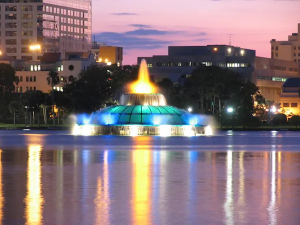 Orlando fountain
