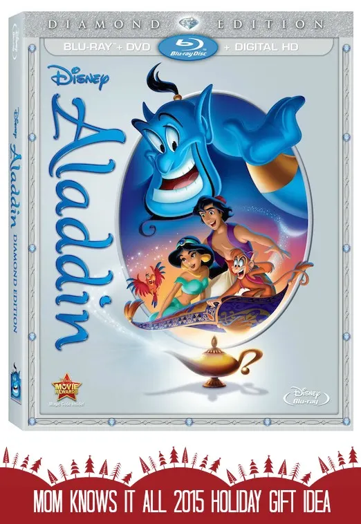 Mom Knows It All 2015 HOLIDAY GIFT GUIDE - Aladdin Diamond Edition Blu-ray