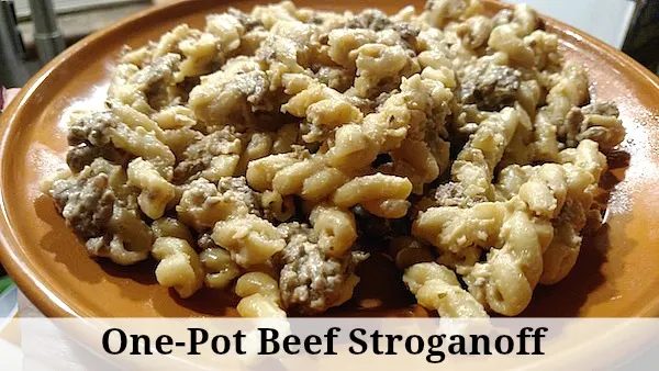 One-Pot Beef Stroganoff Recipe - From Val's Kitchen