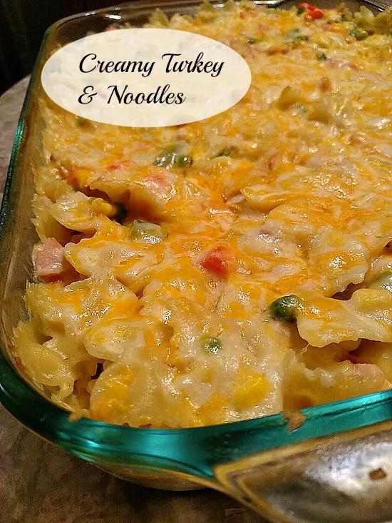 Creamy Turkey And Noodles Recipe From Val's Kitchen