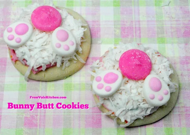 Bunny Butt Cookies recipe - From Val's Kitchen
