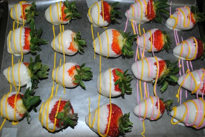 Easter Chocolate Covered Strawberries Recipe