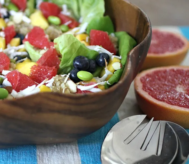 Wonderful Sweet Scarletts Tropical Grapefruit Salad Recipe