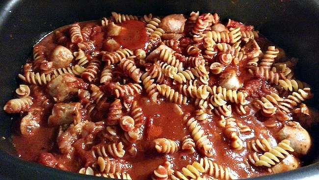 One-Pot Sausage Pasta Recipe For Ninja 3-in-1 Cooking System - From Val's Kitchen