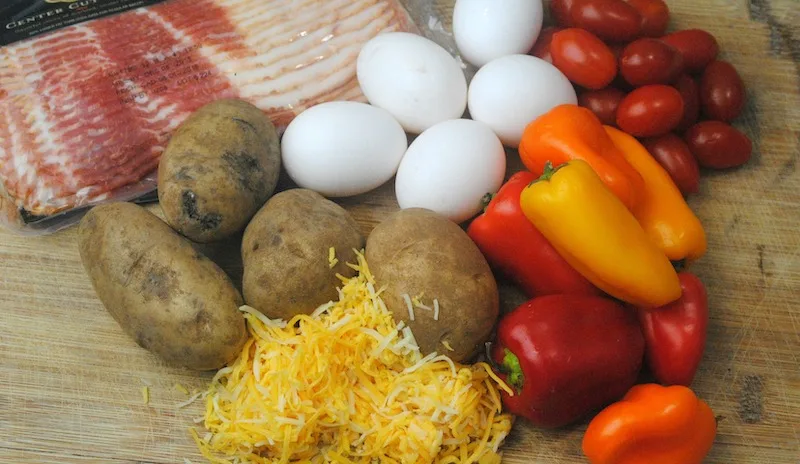 Cast Iron Skillet Southwestern Breakfast Casserole Recipe
