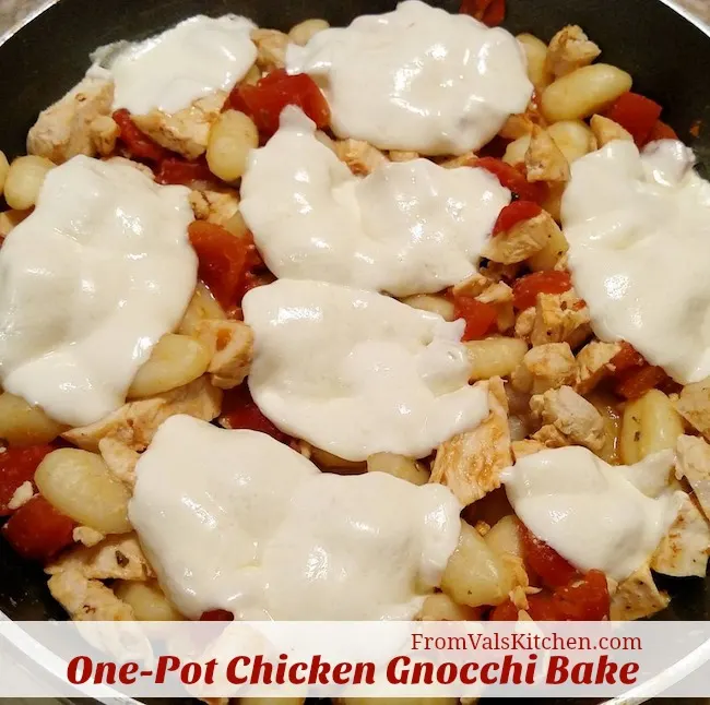 One-Pot Chicken Gnocchi Bake Recipe From Val's Kitchen