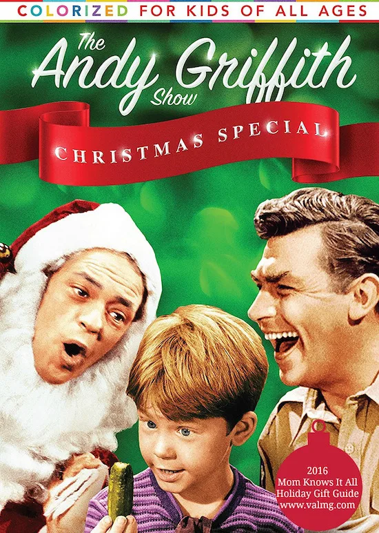 2016 Mom Knows It All HOLIDAY GIFT GUIDE - The Andy Griffith Show: Colorized Christmas Special DVD
