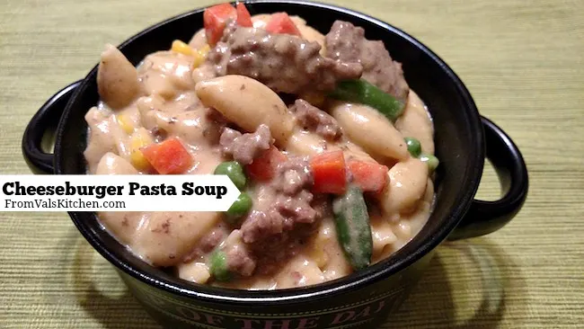 One-Pot Cheeseburger Pasta Soup Recipe For Ninja 3-in-1 Cooking System