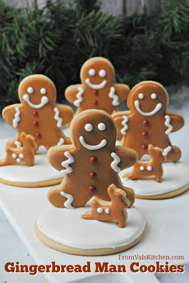 Gingerbread Man Cookies Recipe From Val's Kitchen