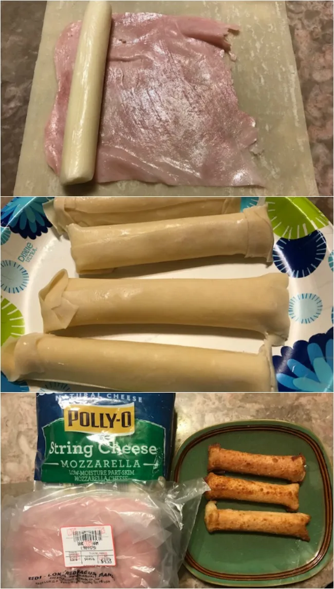 Ham And Mozzarella Egg Roll Sticks Recipe #BJsMembershipDrive